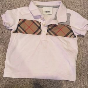Authentic Burberry toddler shirt